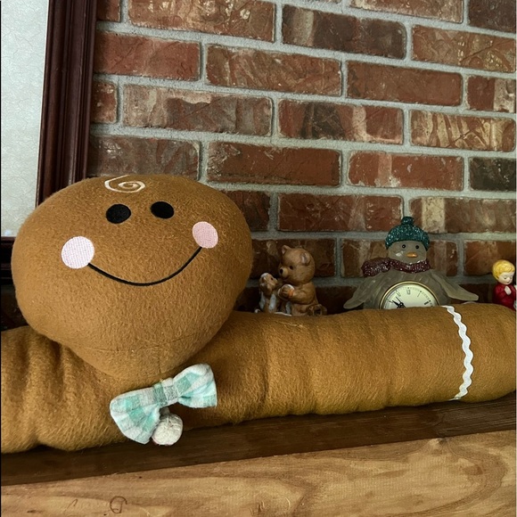 Rare Vintage Large Gingerbread Man 3 Foot Decor - Picture 8 of 9